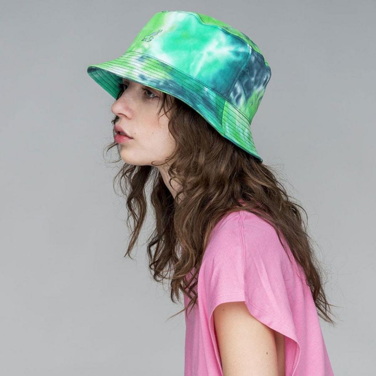 Kangol | Tie Dye Cotton Bucket Hat - Ocean | 185791SS23 | lsfone | OCEAN