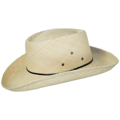 Bigalli | Los Rios Panama Straw Gambler Hat | 129255 | profile | NATURAL