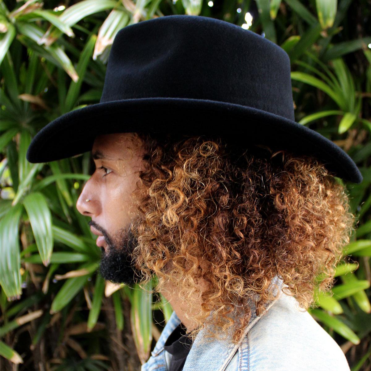 Jaxon Hats | Wholesale Tombstone Wool Felt Cowboy Hat B2B Pre-Pack | B2B135012 | lsmthree | BLACK