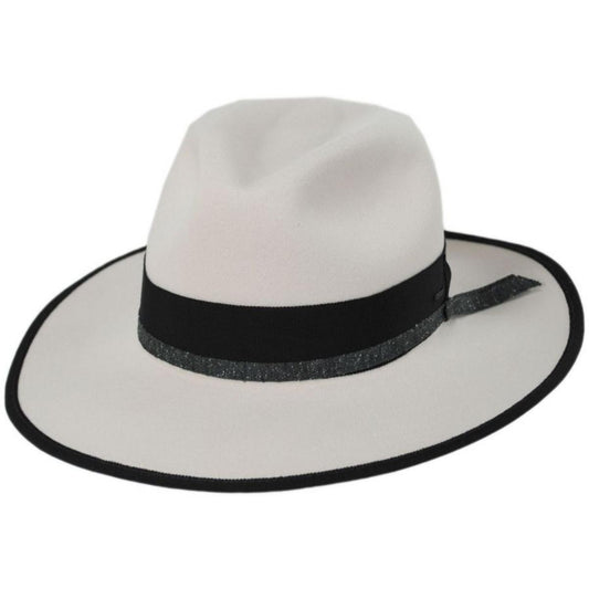 Bailey 1922 | Clorindon Elite Wool Felt Fedora Hat - FINAL SALE | 130378 | lead | UNBLEACHED