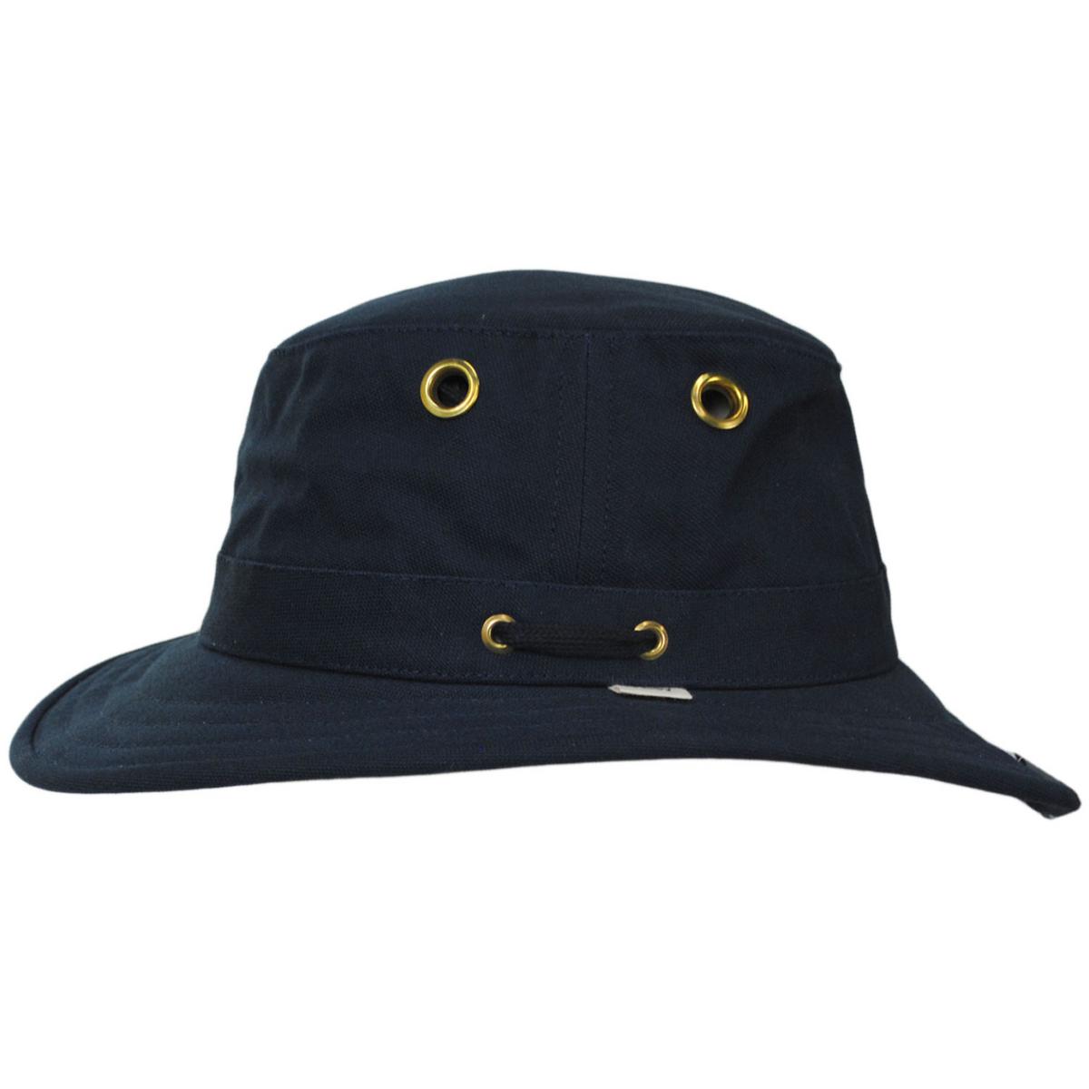 Tilley Endurables | T5 Authentic Cotton Duck Hat | 400851 | profile | DARK NAVY