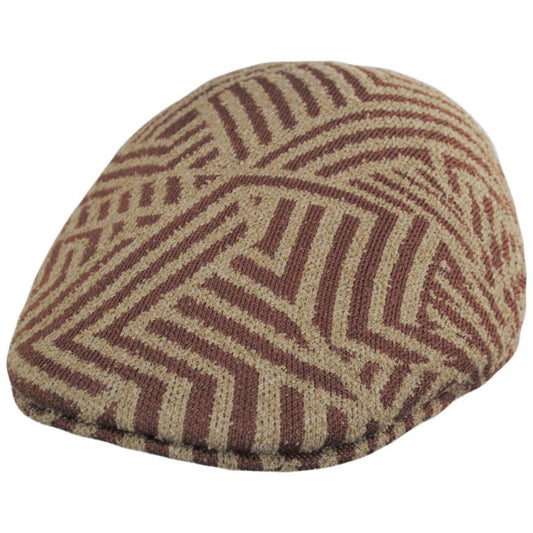 Kangol | Virtual Grid 507 Ivy Cap | 161014 | lead | MAHOGANY/OAT