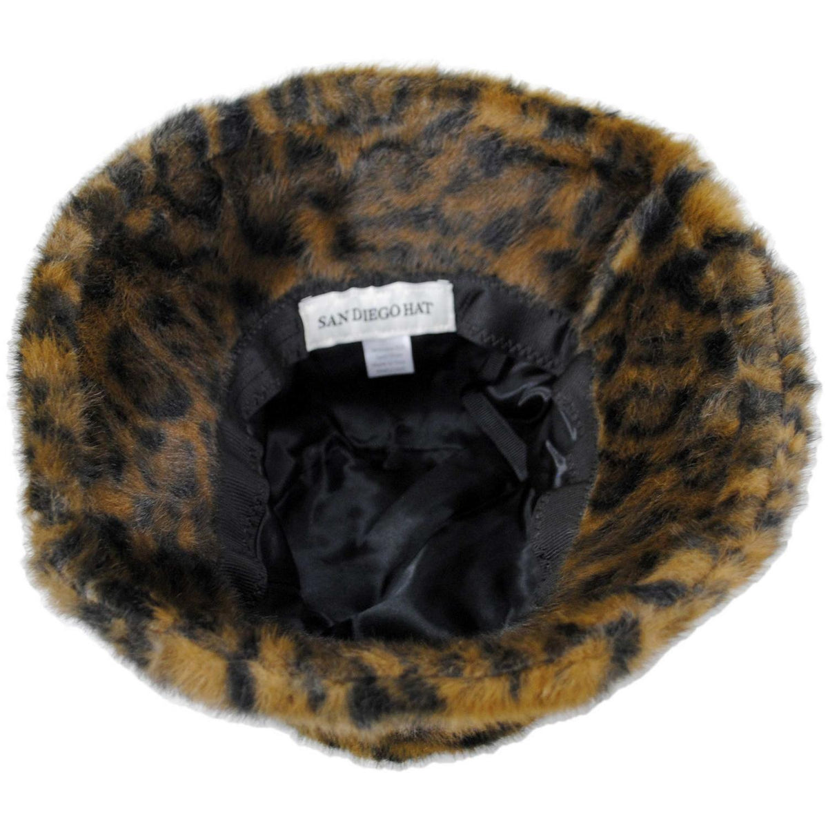 San Diego Hat Company | Fifty-Four Faux Fur Bucket Hat | 108670 | under | LEOPARD