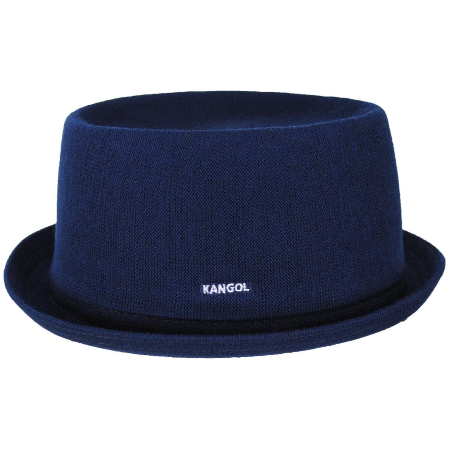 Kangol | Bamboo Mowbray Pork Pie Hat | 185744 | profile | DARK BLUE