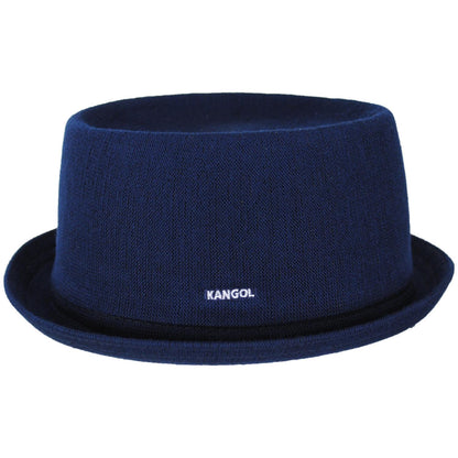 Kangol | Bamboo Mowbray Pork Pie Hat | 185744 | profile | DARK BLUE