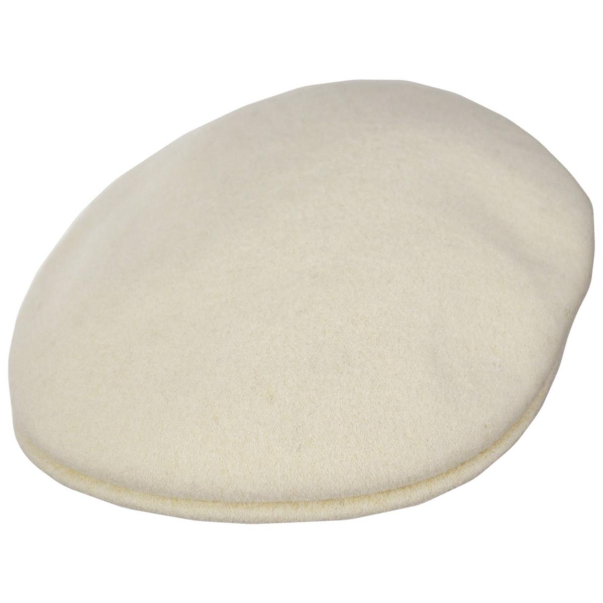 Kangol | Wool 504 Ivy Cap | 160800 | lead | WHITE