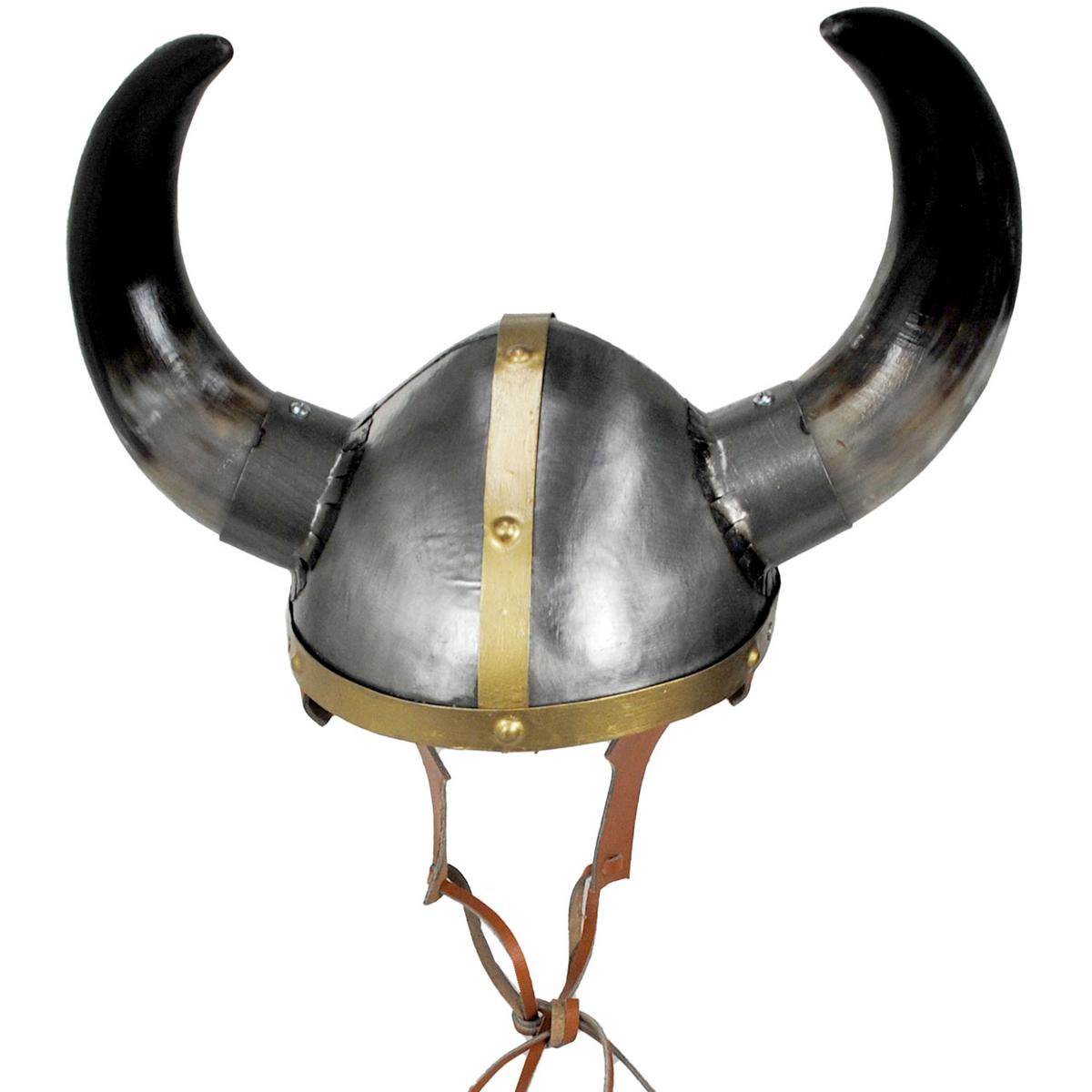 VikingHelmets.com | Viking Helmet with Horns | 190851 | front | MULTI