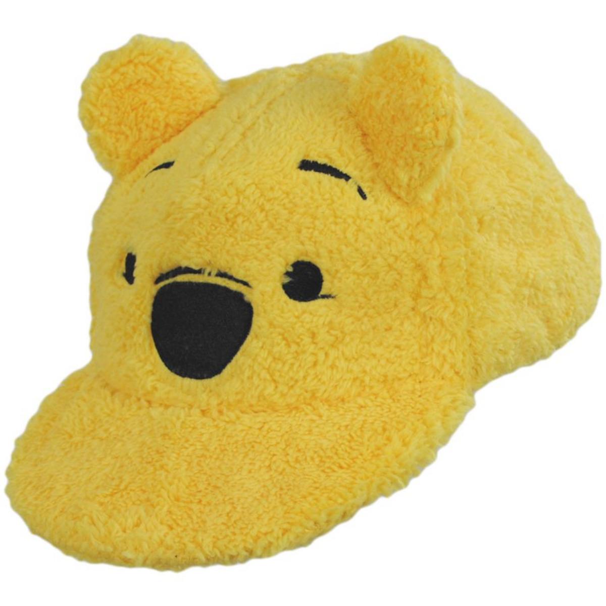 Disney | Winnie the Pooh Fuzzy Adjustable Baseball Cap | 190527 | lead | YELLOW