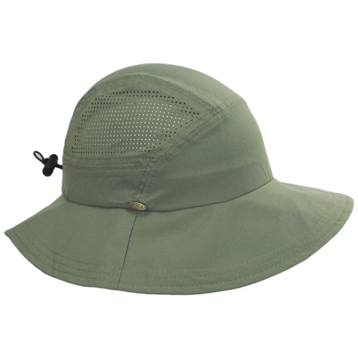 Scala | Lizzo Camper Hat | 106434 | profile | OLIVE