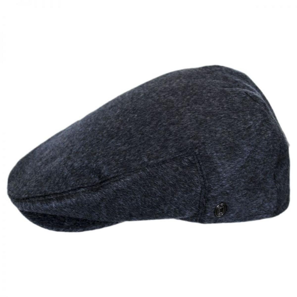 Jaxon Hats | Pure Wool Ivy Cap | 167768 | profile | CHARCOAL