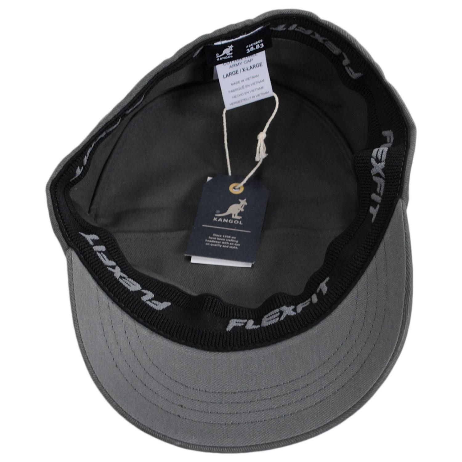 Kangol | Flexfit Cotton Twill Army Cap | 201110 | under | GREY