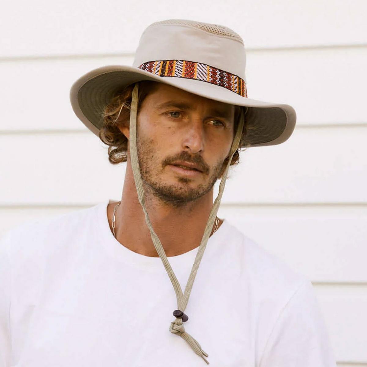 Conner | Aztec Band Trekker Hat | 402500 | lsmone | SAND
