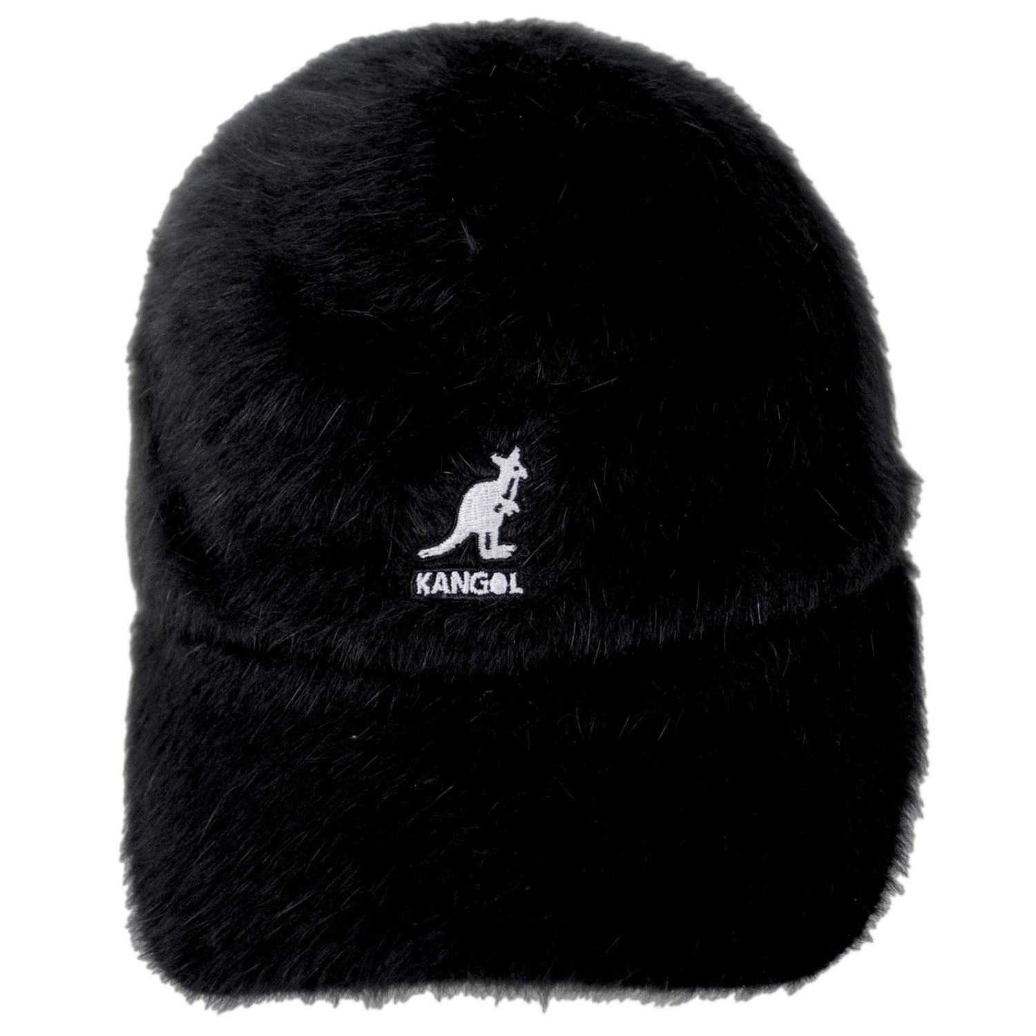 Kangol | Furgora Spacecap Fitted Baseball Cap | 201183 | front | BLACK