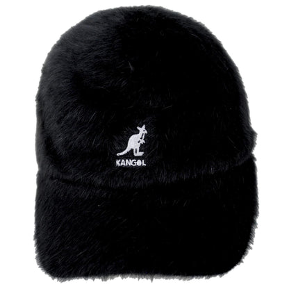 Kangol | Furgora Spacecap Fitted Baseball Cap | 201183 | front | BLACK