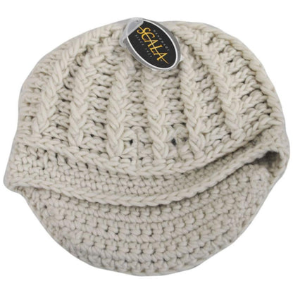 Letizia Chunky Knit Radar Cap