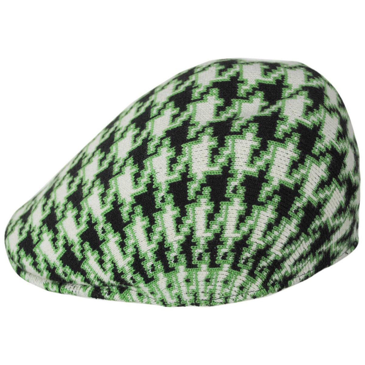 Kangol | Houndstooth 507 Ivy Cap | 161034 | profile | BLACK
