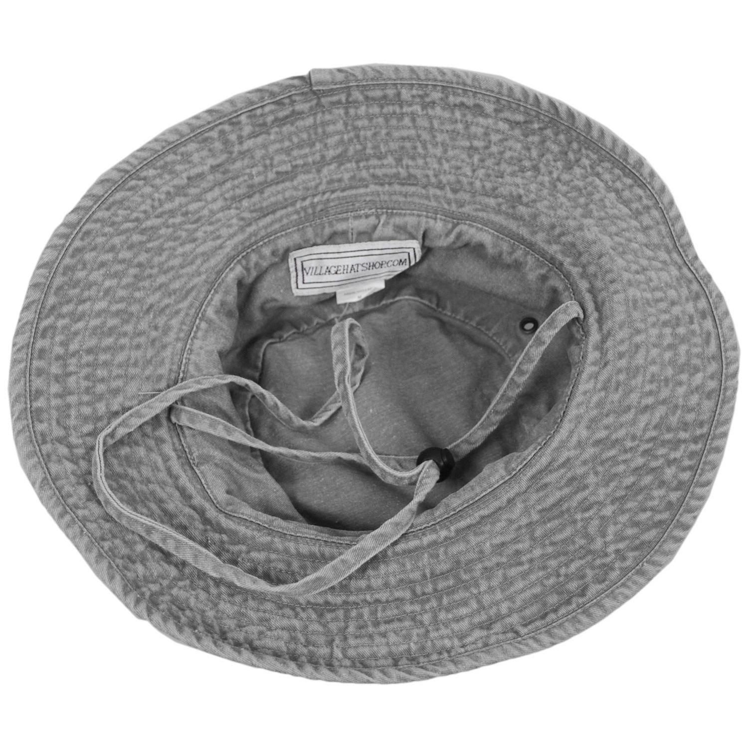 Village Hat Shop | VHS Cotton Booney Hat | 186650 | under | GRAY