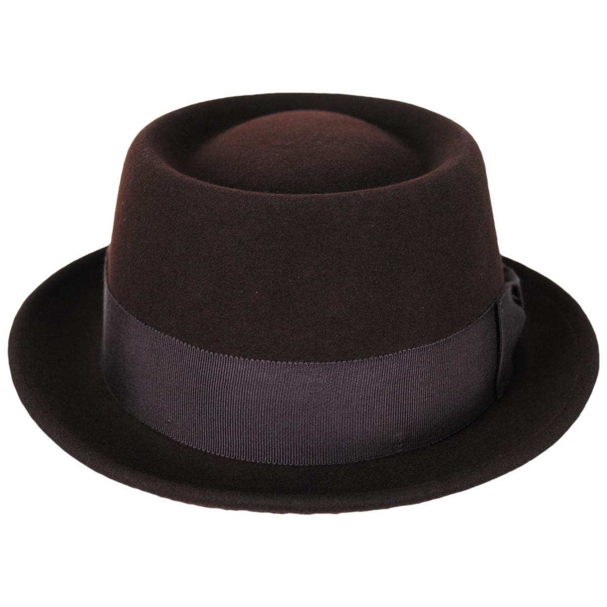 Bailey 1922 | Darron Wool LiteFelt Pork Pie Hat | 130000 | front | JAVA BEAN