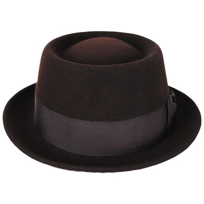 Bailey 1922 | Darron Wool LiteFelt Pork Pie Hat | 130000 | front | JAVA BEAN