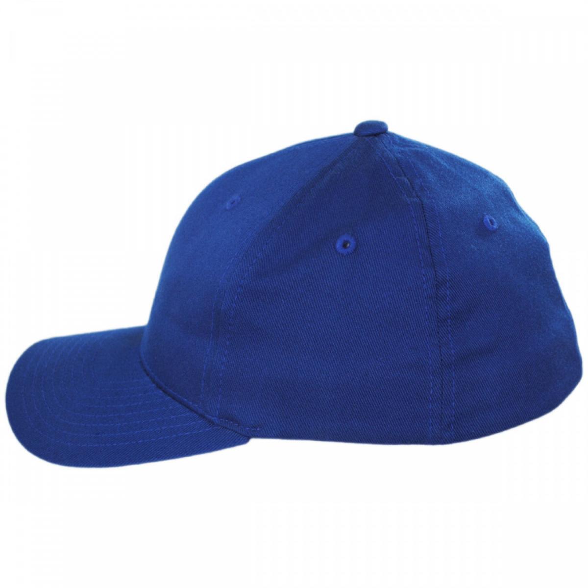 Flexfit | Combed Twill MidPro Flexfit Fitted Baseball Cap | 221502 | profile | ROYAL