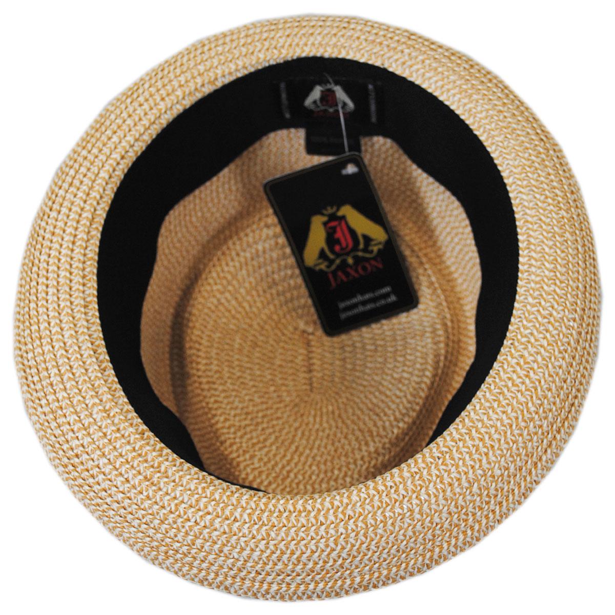 Wholesale Toyo Straw Diamond Crown Fedora Hat B2B Pre-Pack