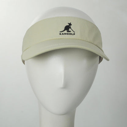 Kangol | Kangolf Cotton Visor | 195608 | front | BEIGE