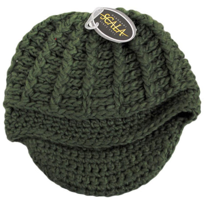 Letizia Chunky Knit Radar Cap