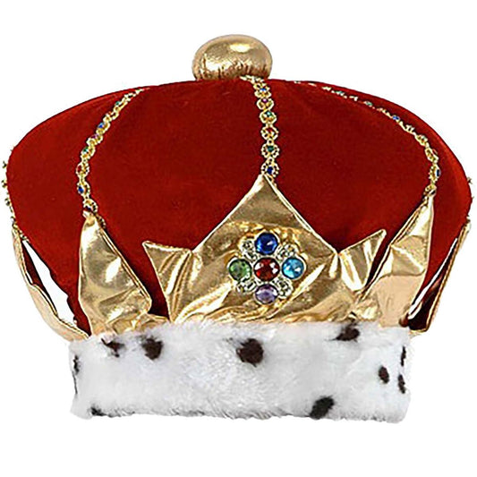 Elope | Plush Crown King Hat | 190315 | lead | RED