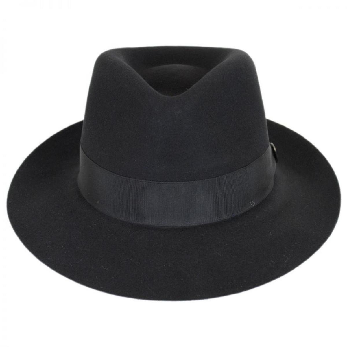 Dobbs Strand II Wool Felt Fedora Hat – Classic Men's Style, New With Tags