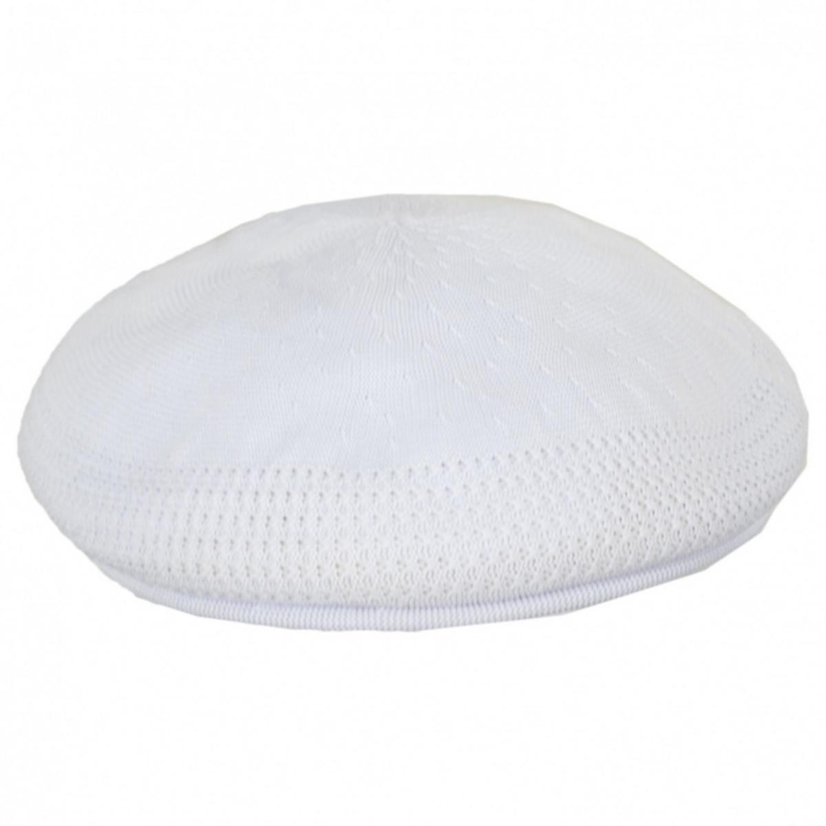Kangol | Tropic Ventair 504 Ivy Cap - Standard Colors | 160804 | front | WHITE