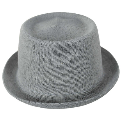 Kangol | Bamboo Mowbray Pork Pie Hat | 185744 | front | GREY