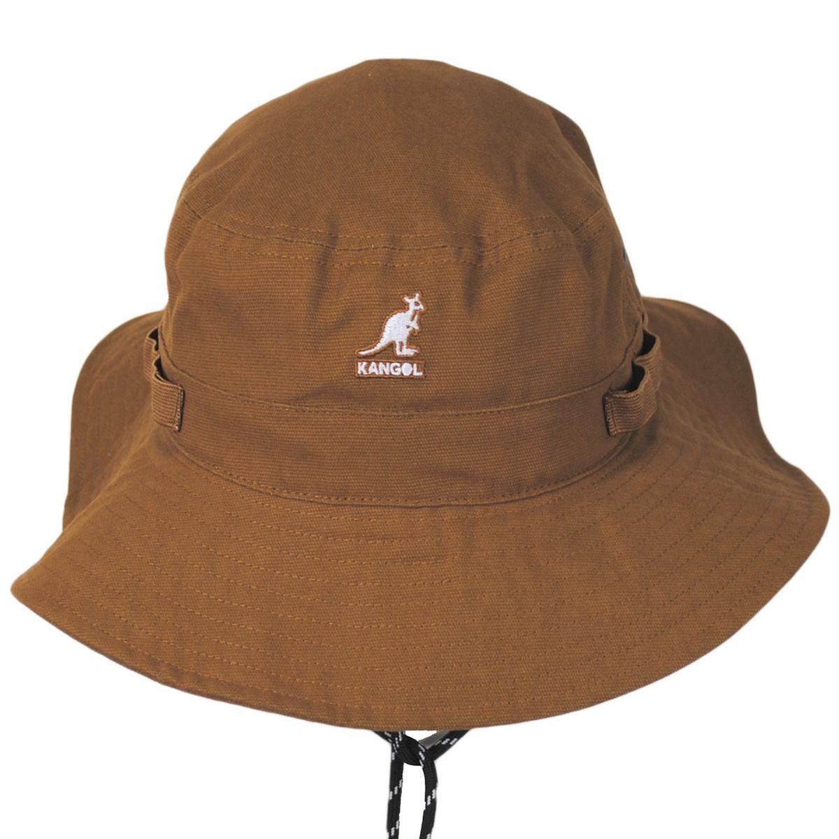 Kangol | Jungle Utility Cords Cotton Bucket Hat | 185779 | front | TAN