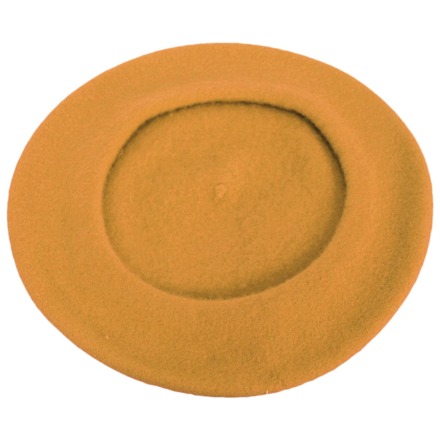 Parkhurst | Classic Wool Beret | 151124 | under | GOLD LEAF