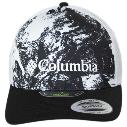 Columbia Sportswear | Punchbowl Trucker Snapback Baseball Cap | 400156 | front | WHITE BERG