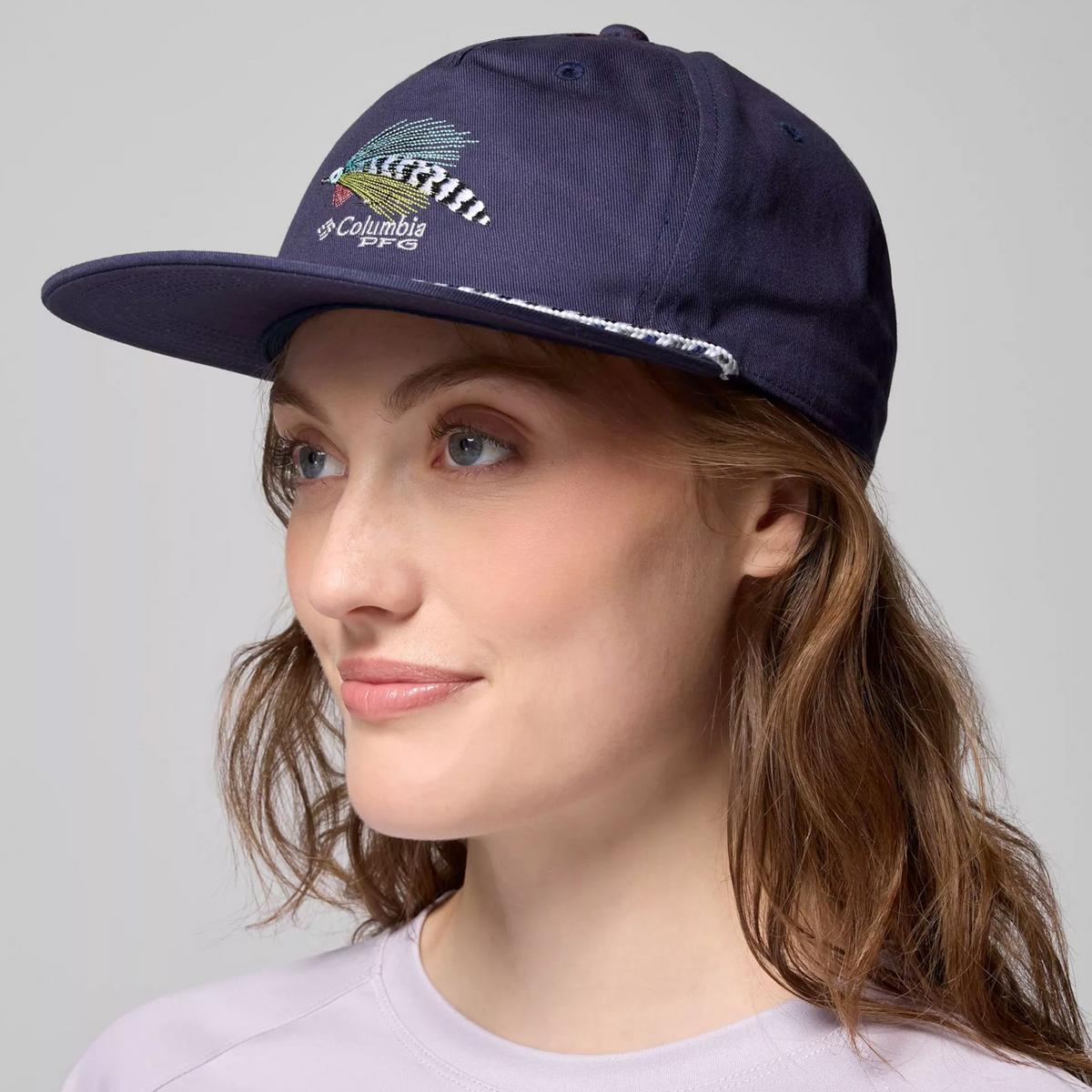 Columbia Sportswear | PFG Back Tack Snapback Baseball Cap | 400090 | lsfone | NOCTURNAL