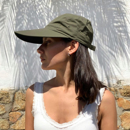 Torrey Hats | Torrey UPF 50+ Long Bill Adjustable Baseball Cap | 499904 | lsfone | OLIVE GREEN