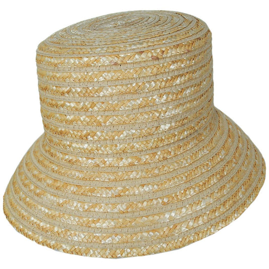 NIKKI BEACH | Aria Milan Straw Bucket Hat