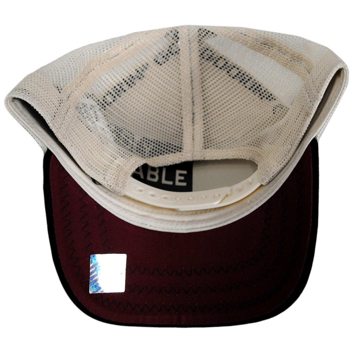 Goorin Bros | Canyon Free Spirit Mesh Trucker Snapback Baseball Cap | 200860 | under | CHALK