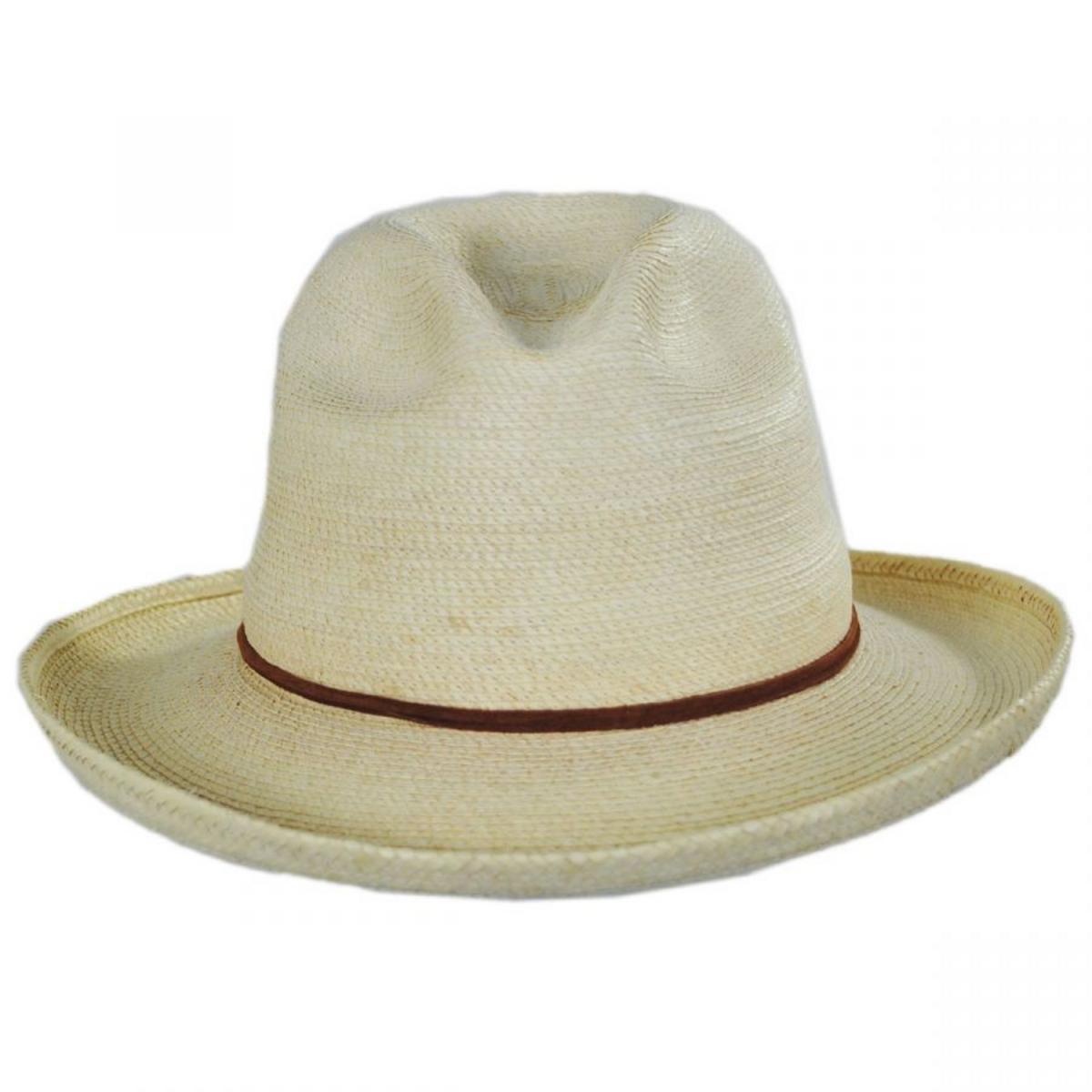 SunBody Hats | RB's Guatemalan Fine Palm Leaf Straw Hat | 128215 | front | NATURAL