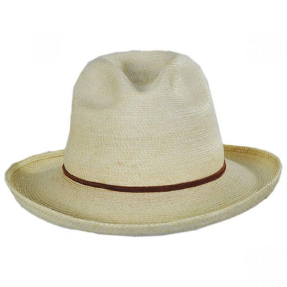 SunBody Hats | RB's Guatemalan Fine Palm Leaf Straw Hat | 128215 | front | NATURAL