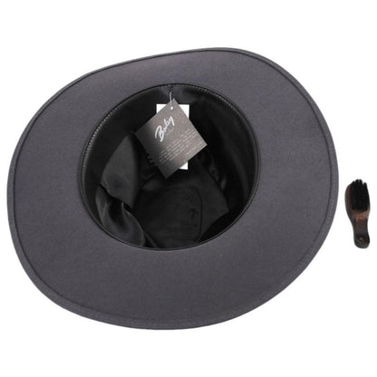 Bailey 1922 | Nilson Fur Felt Fedora Hat | 130389 | under | SLATE