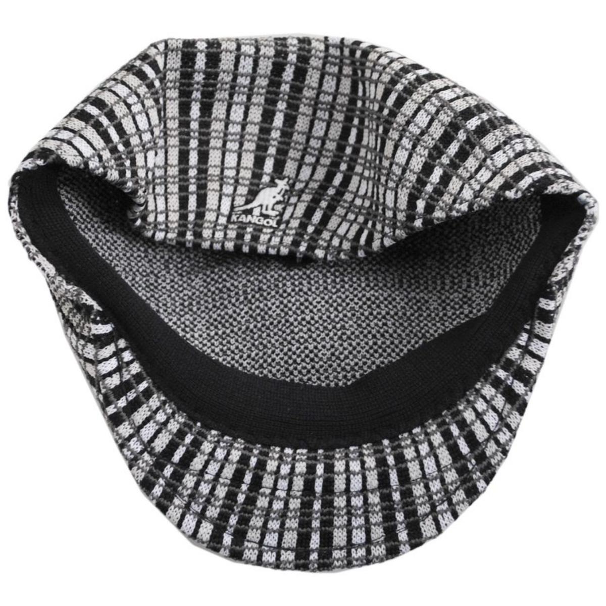 Kangol | Prep Plaid 507 Ivy Cap | 161015 | under | BLACK PLAID