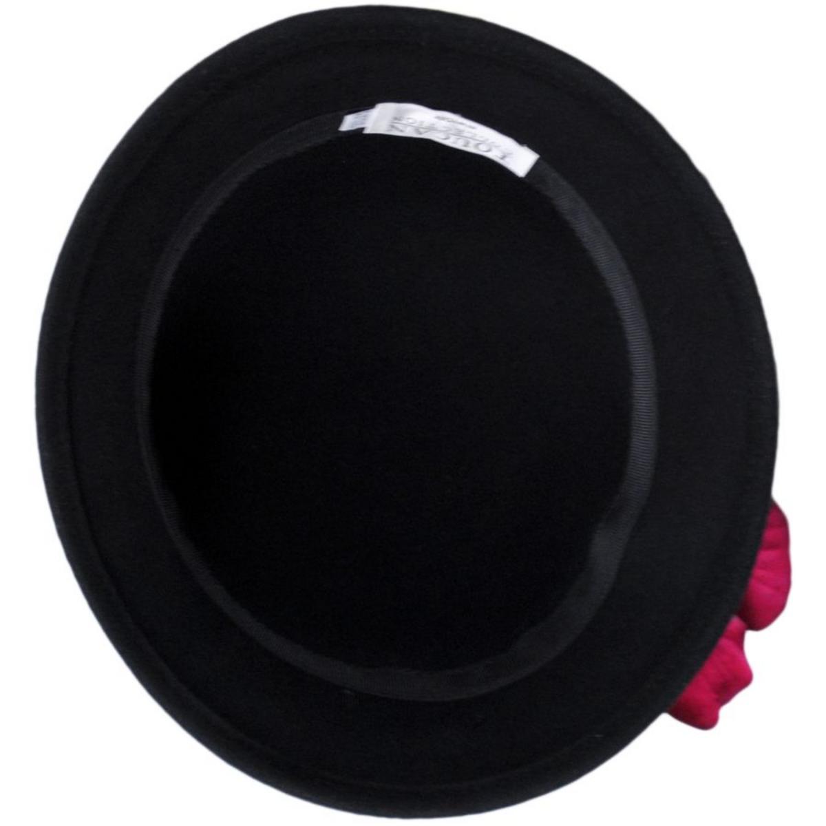 Camelia Wool Felt Cloche - Made to Order