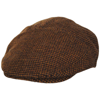 Bailey 1922 | Penner Wool Blend Check Ivy Cap | 167228 | lead | TAN SUB CHECK