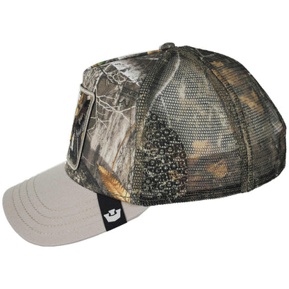 Goorin Bros | Realtree Edge Represent Mesh Trucker Snapback Baseball Cap | 200789 | profile | CAMOUFLAGE