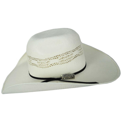 Seager | New Money Bangora Straw Western Hat | 129454 | profile | IVORY