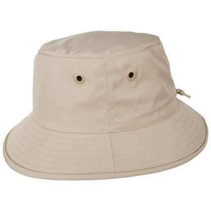 Tilley Endurables | Logo Technical T1 Travelers Bucket Hat | 400852 | profile | LIGHT TAN