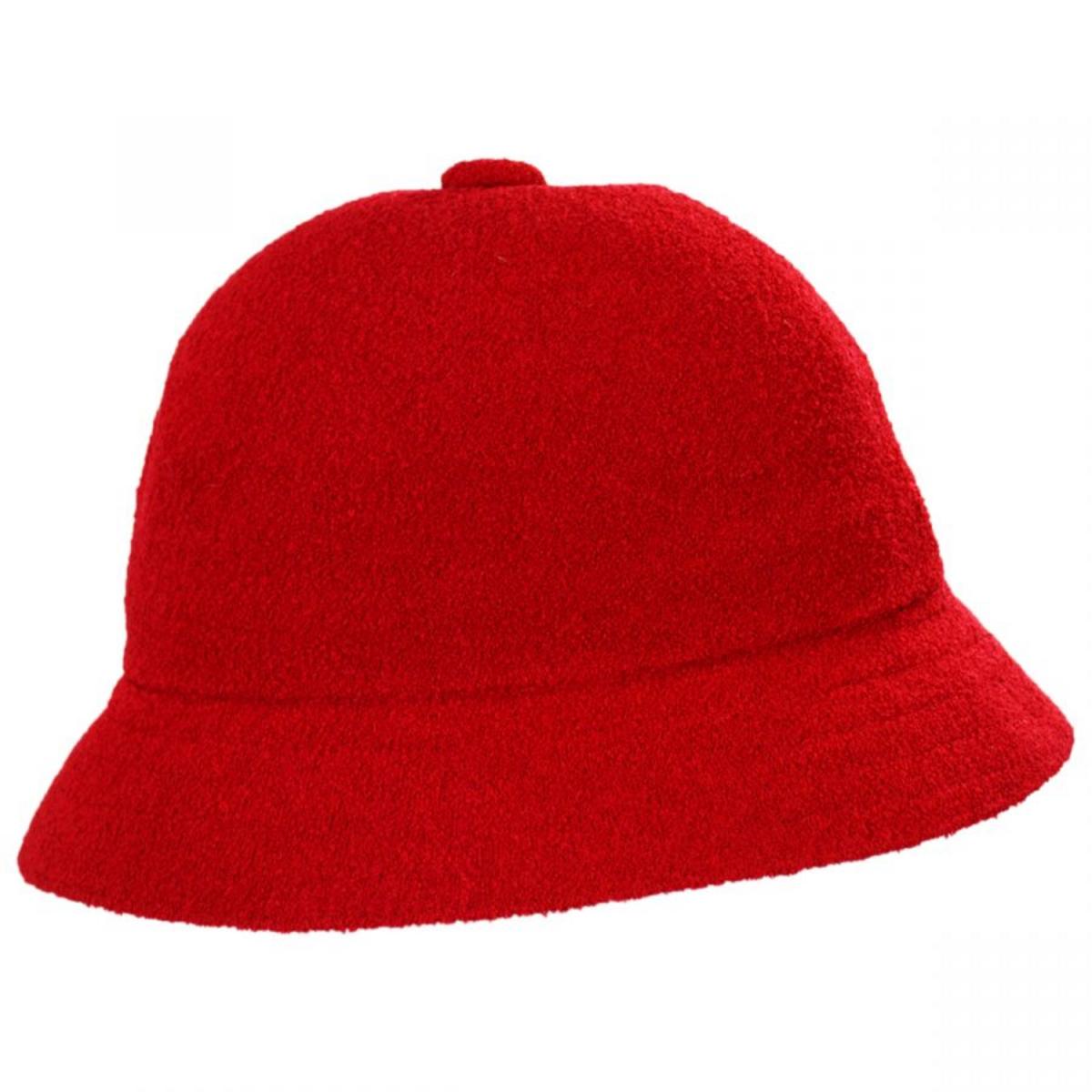 Kangol | Big Logo Casual Bucket Hat | 185756 | profile | SCARLET