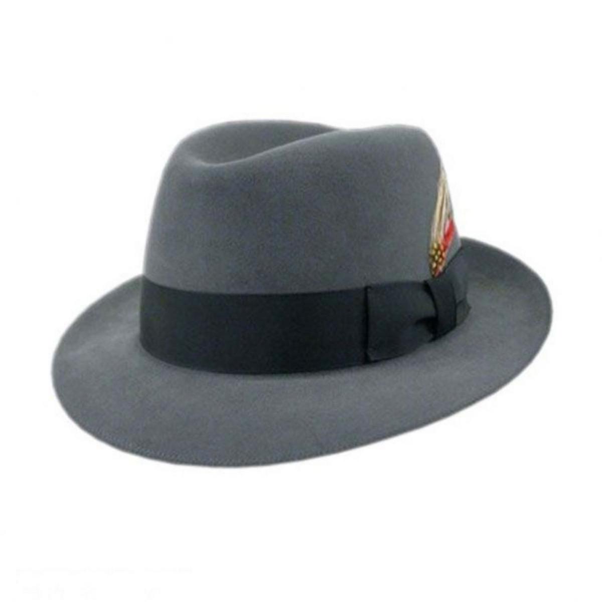 Bollman Hat Company | Heritage Collection 1930s Trilby Fedora Hat | 130091 | lead | SENATE
