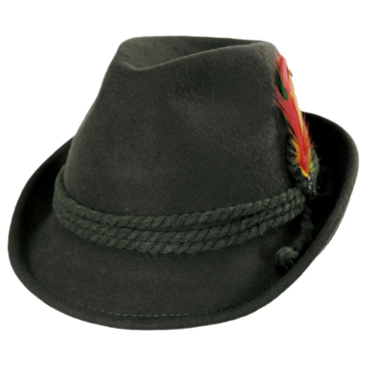 Jaxon Hats | Wholesale Alpine Wool Felt Fedora Hat B2B Pre-Pack | B2B157001 | lead | MOSS